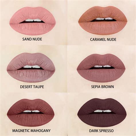 Nude Matte Lipsticks